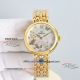 AAA replica Omega De Ville gold diamond bezel pearl shell face Swiss mechanical watch (7)_th.jpg